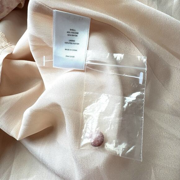 Lovers + Friends Women’s Zeta Halter Plunge Neckline Maxi Dress Size M Sundress - Picture 8 of 9